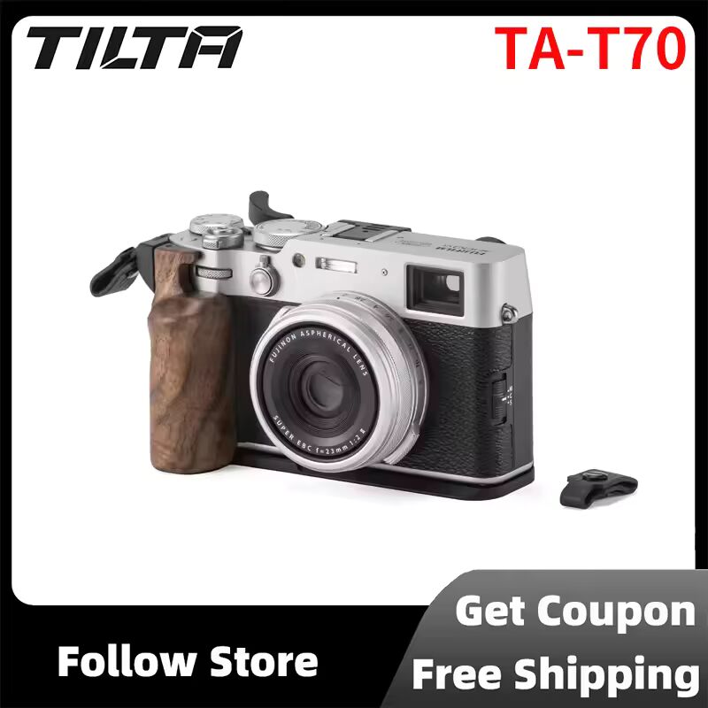 TILTA TA-T70 Lightweight portable Vintage Camera Cage for Fujifilm X100VI Base Kit Travel Kit