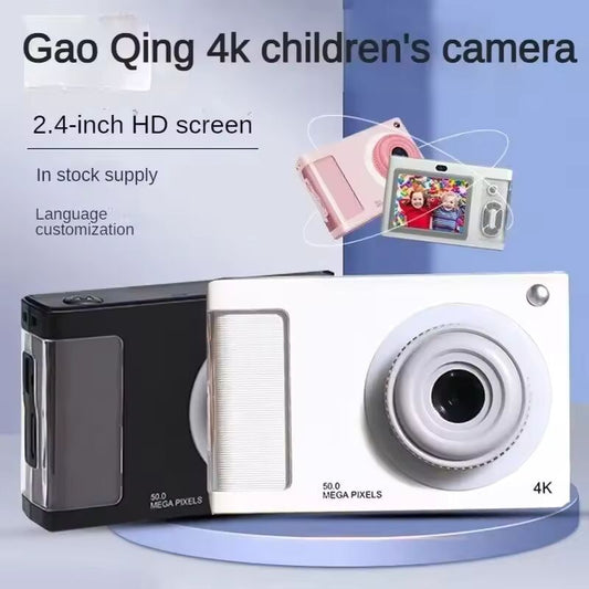 LISM CCD Camera Y2K 1080P 48MP Portable 8XZoom with Dual Lenses 2.8-inch IPS Screen for Boys Girls Gift Kids Mini Camera